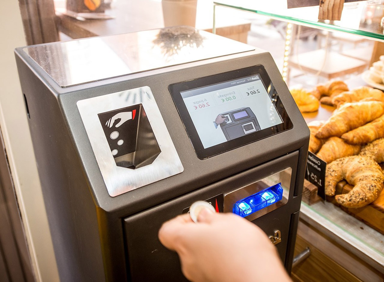 Calaix intel·ligent CashDro per a la gestió d’efectiu Calaix intel·ligent CashDro per a la gestió d’efectiu